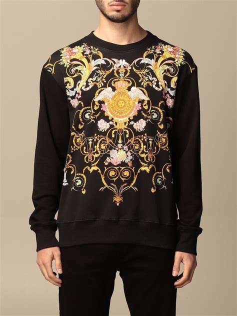 Sudaderas Versace negros de hombre .